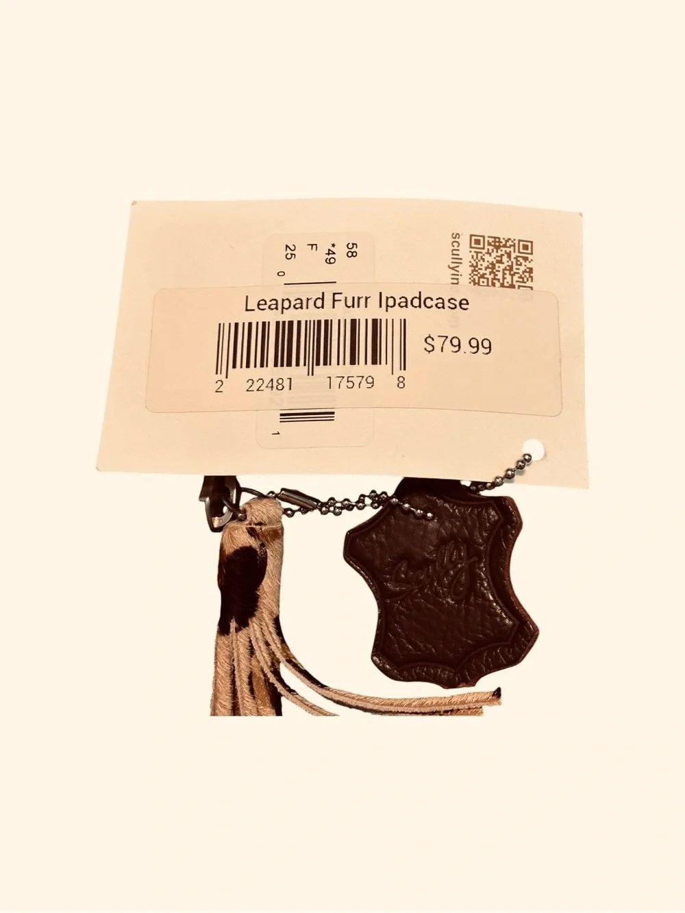 Scully nwt leopard